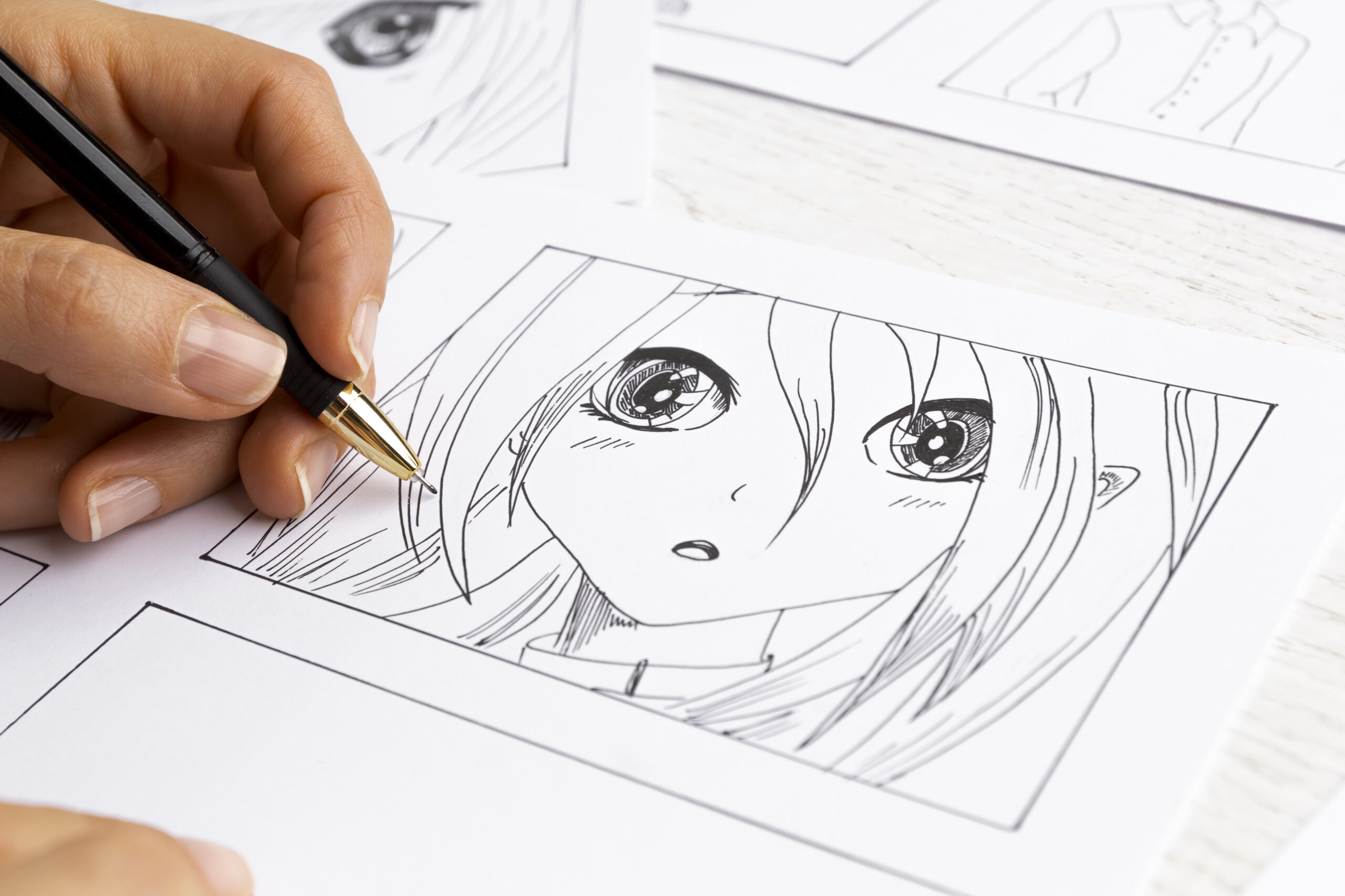 Concept art by Oleksandr Todorov for The Voice Actor College Anime Blog