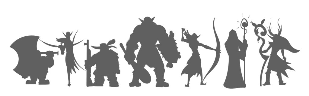 Creature Roster for the creature voices blog. Image by Ruslan Davydkin.