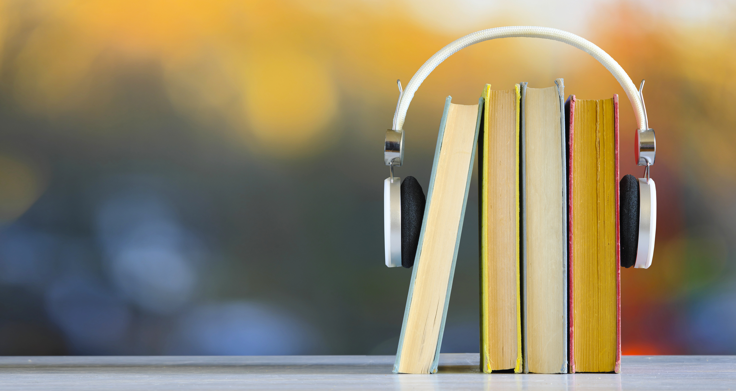 Books representing Narration in Audiobooks blog, image by Thomas Bethge