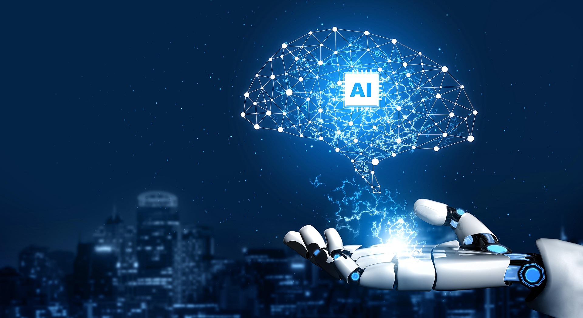Ai image representing the Ai section of The Voice Over Industry article.
