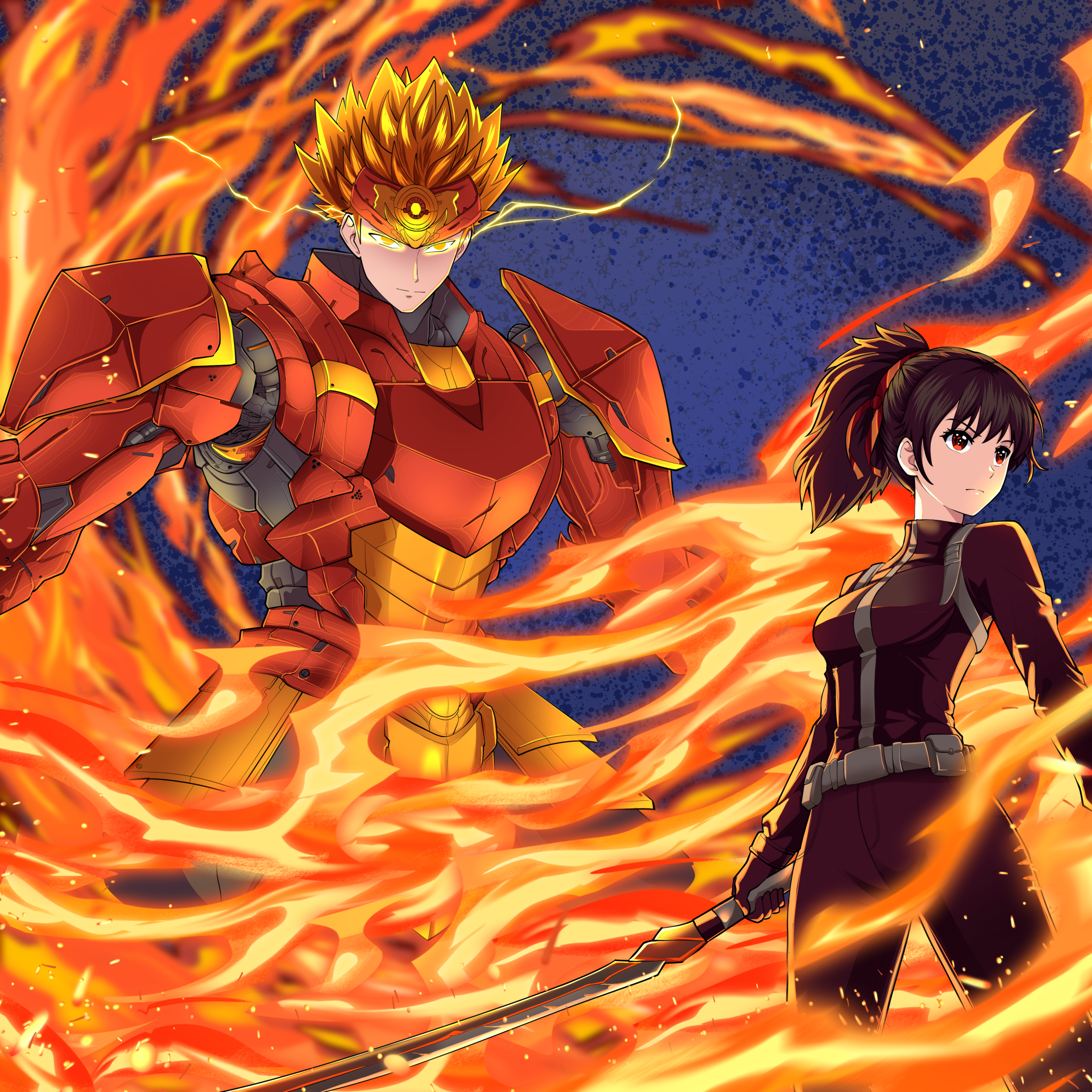 Drawn by Anis Sasongko for Anime voiceover Content